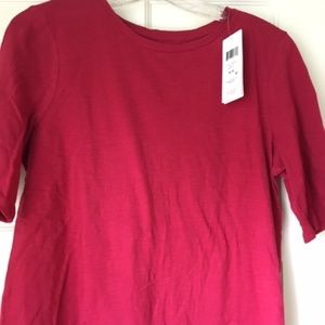 Eileen Fisher round neck tee nwt